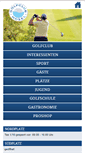 Mobile Screenshot of golfclubhoesel.de